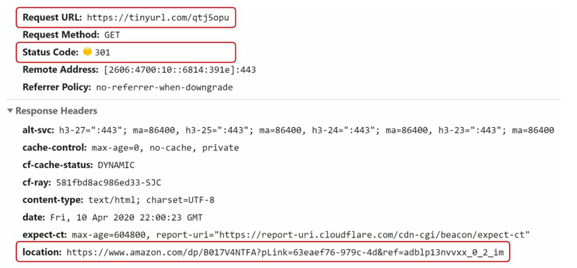URL redirecting flow